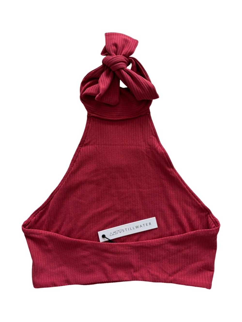 Stillwater NWT Halter Top Cranberry Women’s Size S - Picture 2 of 4